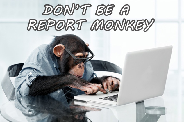 Ne soyez pas un singe de rapport